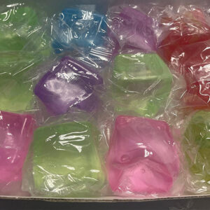 קוביית קרח צבעוני