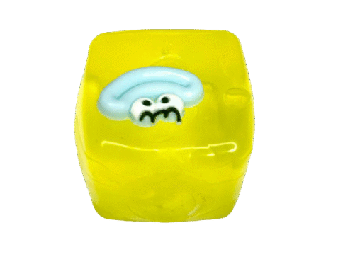 קובית קרח פרצופים